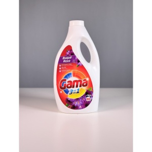 Detergent de rufe lichid Gama, Violete, Concentrat, 4.05 l, 90 spalari, Resigilat, Grad A - Img 3