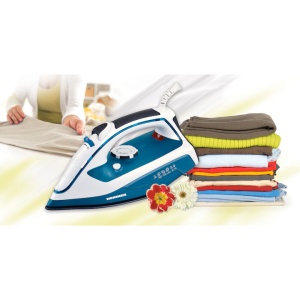 Fier de calcat Soft Turquoise Heinner HSI-2400TQ, 2400W, Talpa din ceramica, Turcoaz - Img 2