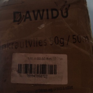 Folie agrotextil, antiburuieni, DAWIDU, permeabila, rezistenta la UV, 50 g/m2, 1m x 50m, 50 m², Negru, 50 de ancore galvanizate, Resigilat, Grad A - Img 6