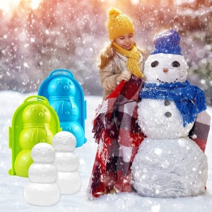 Forma pentru bulgari de zapada Pipihome, plastic, culoare aleatorie, 16,5 x 22 x 11 cm