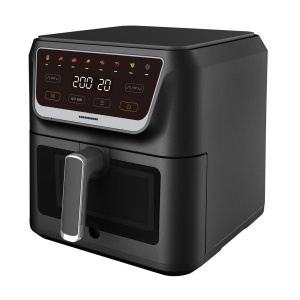 Friteuza cu aer cald Heinner CrispPro Chef HAF-H8BK1700, Putere 1700W, Capacitate: 8L, Display digital, Control touch, 8 programe, Negru - Img 3
