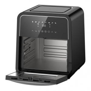 Friteuza cu aer cald Heinner MasterFry HAF-B12BK2000, 2000W, Functie cuptor, Capacitate: 12L, Display digital, 8 programe presetate, negru - Img 3
