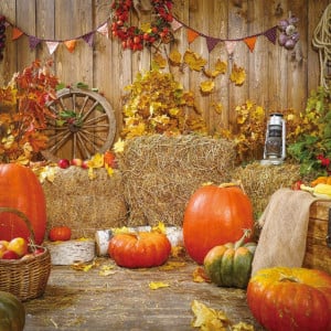Fundal foto pentru Halloween RUINI, vinil, multicolor, 180 x 240 cm - Img 1
