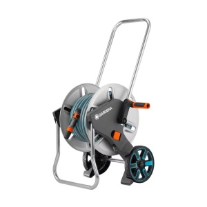 Gardena suport cu furtun inclus 25m, Ø15mm, gri/albastru - Verificat A · Re-Bloom