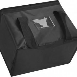 Geanta termica pentru picnic Jiahg, tesatura oxford/folie, negru, 28 L, 37 x 26 x 27 cm - Img 5