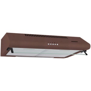 Hota traditionala Heinner CH-400-BRW, Latime 60cm, Putere de absorbtie 326.4 mc/h, 2 motoare, Maro