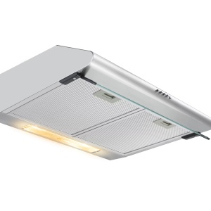 Hota traditionala Heinner XCH-450S, Putere de absorbtie 323 mc/h, 2 motoare, Latime 60cm, Inox - Img 2