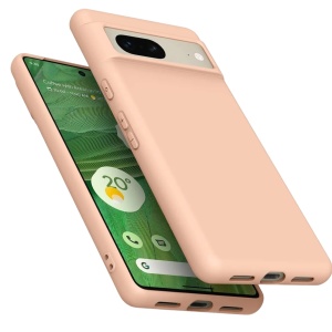 Husa de protectie pentru Google Pixel 7 Ak, silicon, roz deschis, 6,3 inchi