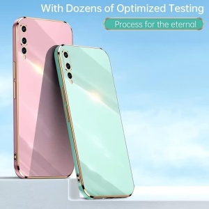 Husa de protectie pentru Huawei P20 Atisijie, TPU, roz/auriu, 5,8 inchi