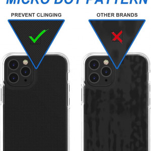 Husa de protectie pentru iPhone 12 Pro Max Shimo, TPU, transparent, 6,7 inchi