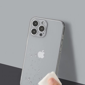 Husa de protectie pentru iPhone 12 PRO Tigratigro, TPU, transparent opac, 6,1 inchi