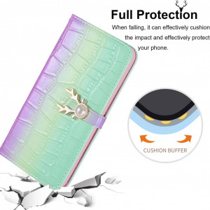 Husa de protectie pentru iPhone 13 Pro  Aisenth, piele PU, multicolor, 6.1 inchi