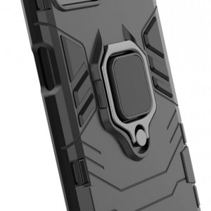 Husa de protectie pentru Realme 9 Pro TingYR, policarbonat/metal, negru, 6,4 inchi