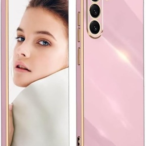 Husa de protectie pentru Samsung Galaxy A11/ M11 Atisijie, TPU/silicon, violet/auriu, 6,4 inchi