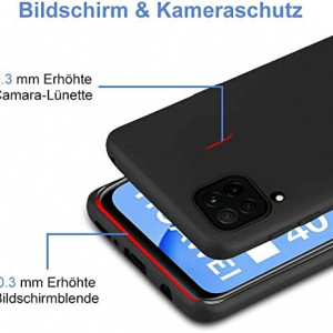 Husa de protectie telefon Eiselen, TPU, negru, compatibil cu Huawei P40 Lite 6,4 inch - Img 5