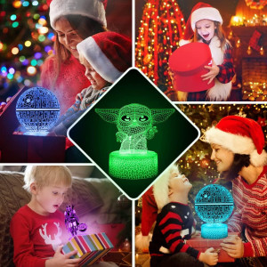 Jucarie luminoasa Kodetops, LED, 3 modele, acril, RGB, 21 x 15 x 6 cm - Img 6