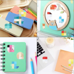 Kit autocolante de pictură cu diamante OYSJ, rasina/hartie, multicolor