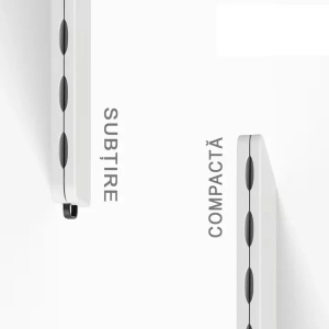 Kiwari EVENT masa pliabila 150x70 cm alb, blat HDPE, picioare metalice - Verificat B · Re-Bloom - Img 3