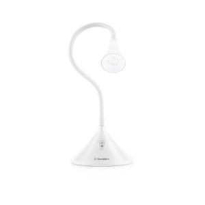 Lampa de masa GoGEN LL88W, 3.2W, gat flexibil, culoare alba, clasa energetică A ++ - Img 1