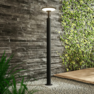 Lampa pentru gradina Fenia, LED, aluminiu/plastic, antracit, 100 cm - Img 7