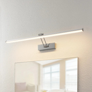 Lampa pentru oglinda Sanya, LED, metal/plastic, crom/alb, 90,6 x 23,3 x 6 cm - Img 6
