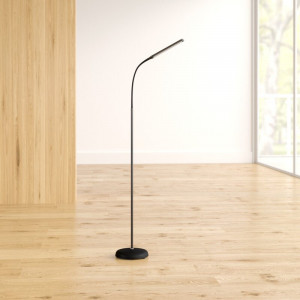 Lampadar Giavanna, LED, negru, 130 x 53,5 x 21,5 cm, 5W - Img 7