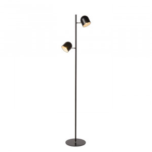 Lampadar Skanska, LED, metal, negru, 141 x 32 x 23 cm, 5w - Img 1