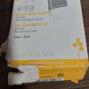 Lotiune pentru corp cu protectie solara Clarins Sun Care Gel-to-Oil, SPF 30, 150 ml, Resigilat, Grad B - Img 2