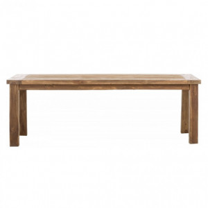 Masa din lemn masiv Bois, 200 x 77 x 100 cm - Img 1