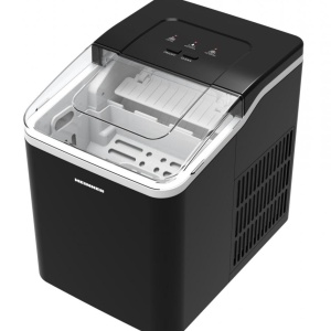 Masina cuburi de gheata Heinner HIM-120BK, Capacitate 12Kg/24H, Capacitate rezervor apa 1.5L, 120W, Negru - Img 1