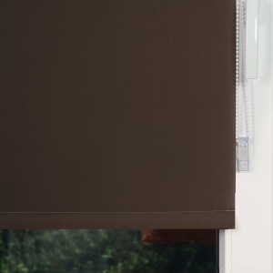MyDeco jaluzea opaca 100x160 cm, 100% poliester, fixare cu clema, maro - Verificat A · Re-Bloom - Img 5