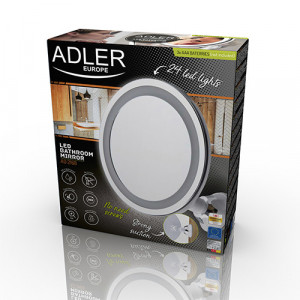 Oglinda cosmetica Adler AD 2168, LED, 20 cm - Img 4