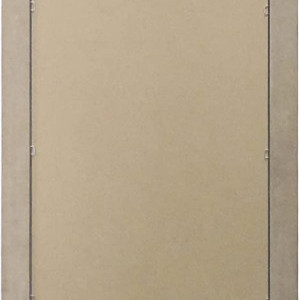 Oglinda de perete Inspire, sticla/lemn, negru, 38 x 128 cm - Img 3