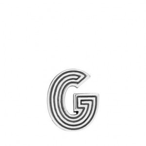 Pandantiv litera G, argint