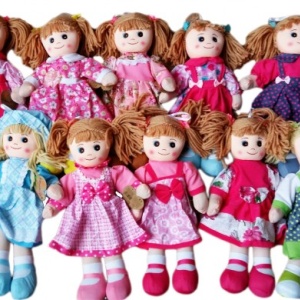 Papusa din material textil 50 cm