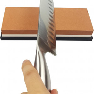 Piatra pentru ascutire Skycabin, corindon/silicon, multicolor, 18 x 3.2 x 6 cm - Img 4