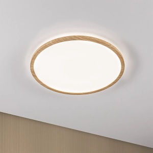 Plafoniera Atria Shine, LED, policarbonat/plastic, natur/alb, 42 x 3 cm