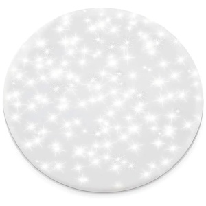 Plafoniera Starry Sky, Lumare, 24 W, 2000 lm, Diametru 315 mm, Rotund, 2700 K Alb cald, cu efect de sclipici, Resigilat, Grad A