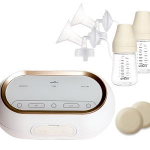 Pompa de san electrica premium Spectra Dual Compact, Alb, Resigilat, Grad A