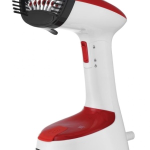 Produs Resigilat Aparat de calcat vertical Heinner HGS-1400RD, putere maxima: 1240-1470W, calcare verticala, talpa inox, abur continuu cu buton blocare, rezervor apa fix, perie inclusa, debit abur: 18+-4g/min,