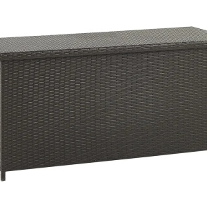 Produs Resigilat Cutie de depozitare Re-Bloom Modena 126x46x63 cm, 290L, ratan sintetic PE, cadru otel electrostatic, rezistenta UV, maro - Verificat A - Img 2