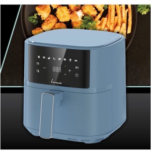 Produs Resigilat FRITEUZA CU AER CALD FRAM FAF-B6BL17SQ, 1700W, CAPACITATE COS: 5.7L, DISPLAY DIGITAL, CAVITATE METAL, TEMPERATURA: 80-200°C, TIMER: 60MIN, 8 PROGRAME PRESETATE, COS DETASABIL, AUTO-OPRIRE, BLEU - Img 2