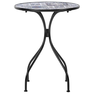 Produs Resigilat Masa bistro Re-Bloom Civita, fier/ceramica, 60x60x75 cm, 2 persoane, multicolor - Verificat A - Img 3