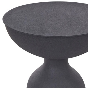 Produs Resigilat Masuta laterala Re-Bloom Cota, metal, 36x36x56 cm, 10 kg, negru - Verificat A - Img 6