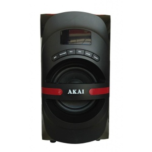 Produs Resigilat Sistem boxe 5.1 AKAI, Bluetooth cu USB/ SD CARD, 5x 12W, Negre, HT014A- 5086F - Img 2