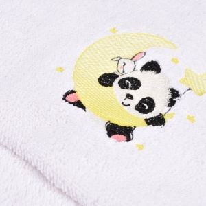 Prosop de baie bumbac 100% Panda 75x75 cm - Img 2