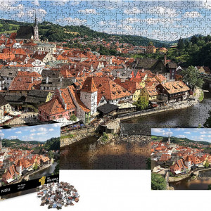 Puzzle cu 1000 piese THE WISE KOALA CO, hartie, multicolor, peisaj, 50 x 70 cm - Img 3