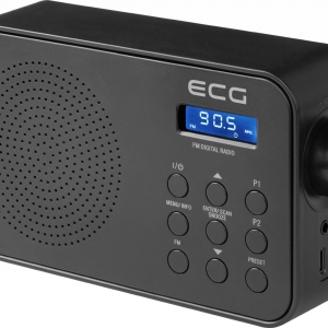 Radio FM ECG R 105, 1.2 W, alarma, memorie 30 de posturi - Img 3