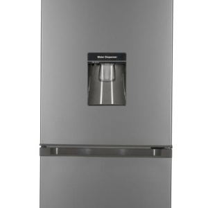 RESIGILAT – COMBINA FRIGORIFICA HEINNER HC-N268SWDF+, Clasa F, 262L, Dozator de apa, Termostat ajustabil, H 180cm, Argintiu