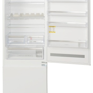 RESIGILAT – COMBINA FRIGORIFICA INCORPORABILA WHIRLPOOL SP40 801 EU, Clasa F, 400L, 6 th Sense Fresh Control, H 193.5cm, Alb